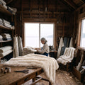 Faux Fur Throw — square wide view