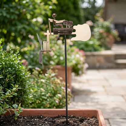 The Wind Drummer – Walt's Handcrafted Metal Whirligig